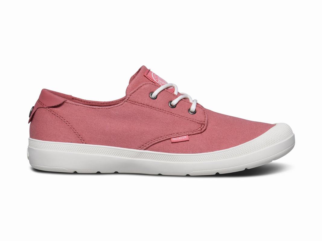 Palladium Voyage Womens Low Top Sneakers Rose Australia [ZAXGRD-651]